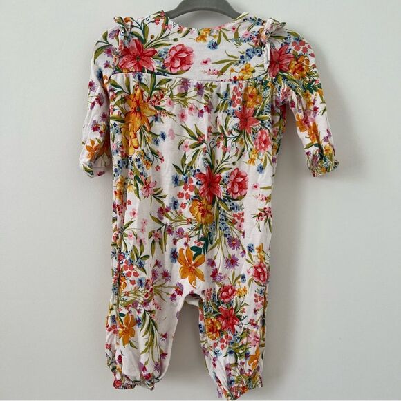 Angel Dear Other - Angel Dear One piece outfit 0-3m floral fall long sleeve bamboo soft